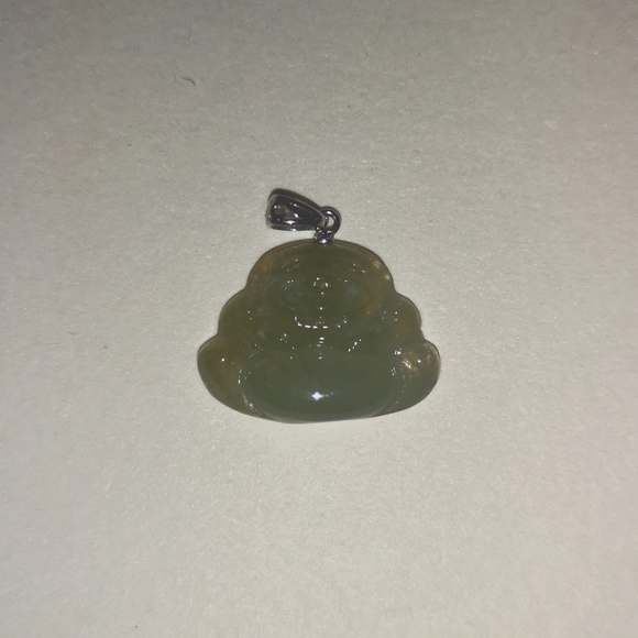 Happy Buddha Jade pendant - Picture 1 of 7